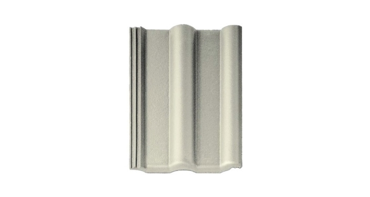 Рядная черепица Braas Франкфуртская серый