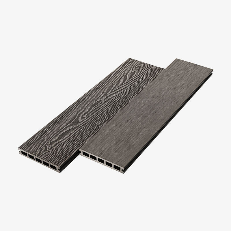 Террасная доска ДПК UnoDeck Vintage 150×24 мм графит 4м