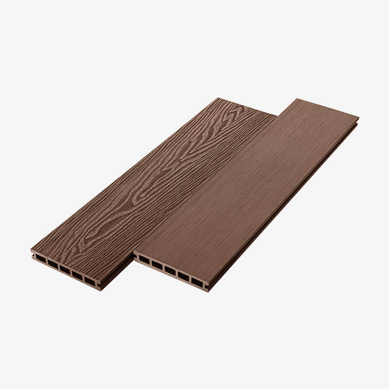 Террасная доска ДПК полнотелая UnoDeck Vintage 150×24 мм цвет венге 3м