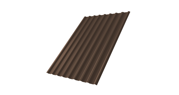 Профнастил С20 R 0,4 PE RAL 8017 шоколад