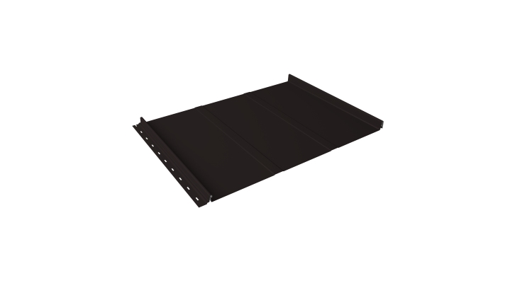 Кликфальц Line Grand Line 0.5 PurPro Matt 275 с пленкой на замках RAL 9005 черный