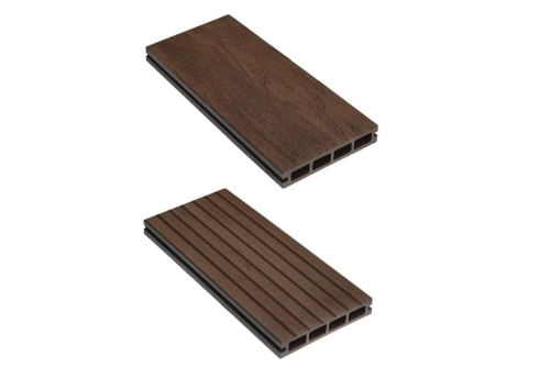 Доска террасная ДПК CM Decking BARK 3000х140х25 мм в покрытии merbau (мербау)