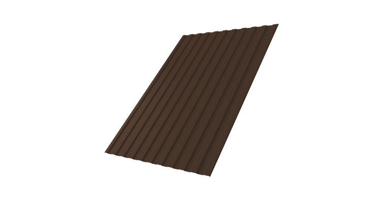 Профнастил С8A 0,5 Drap RAL 8017 шоколад