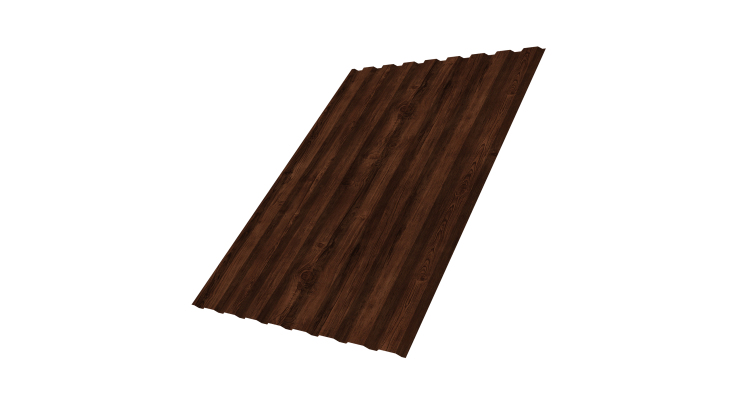 Профнастил С20A 0.45 Print Elite Cherry Wood TwinColor