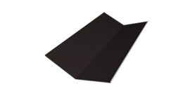 Планка ендовы нижней 300х300 0,45 Drap TR RAL 9005 черный (2м)