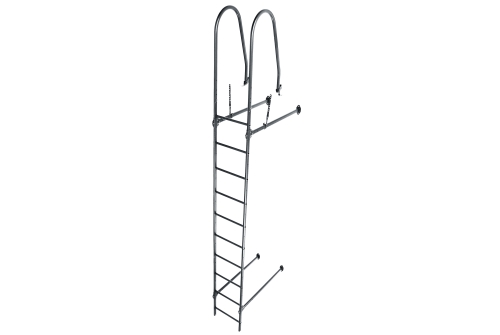 Лестница стеновая Grand Line RAL 7016 2,76м