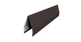 Ламель забора жалюзи Tokyo 0,5 PurLite Matt с пленкой RR 32 темно-коричневый