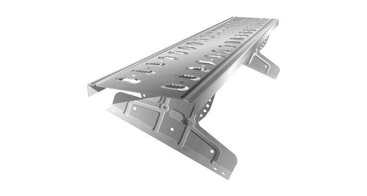 Мостик переходной для композитной черепицы 2,5 RAL 7004