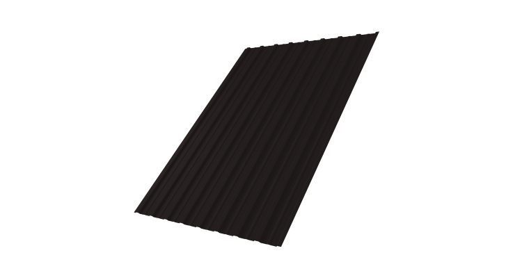 Профнастил С10A 0,45 Drap RAL 9005 черный